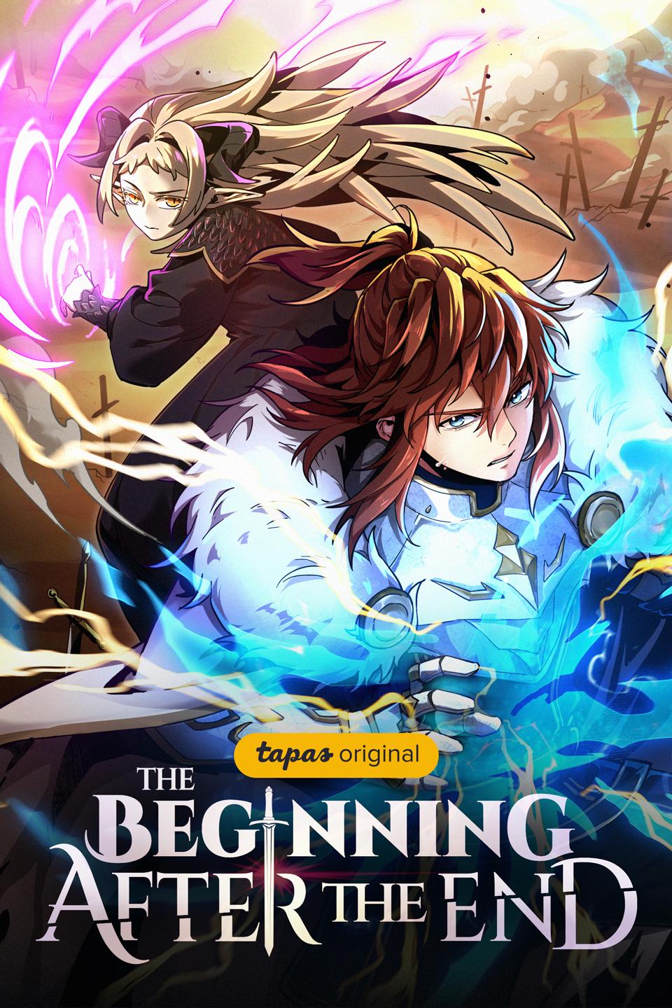 غلاف مانهوا The Beginning After the End — التناسخ مع نظام Mana